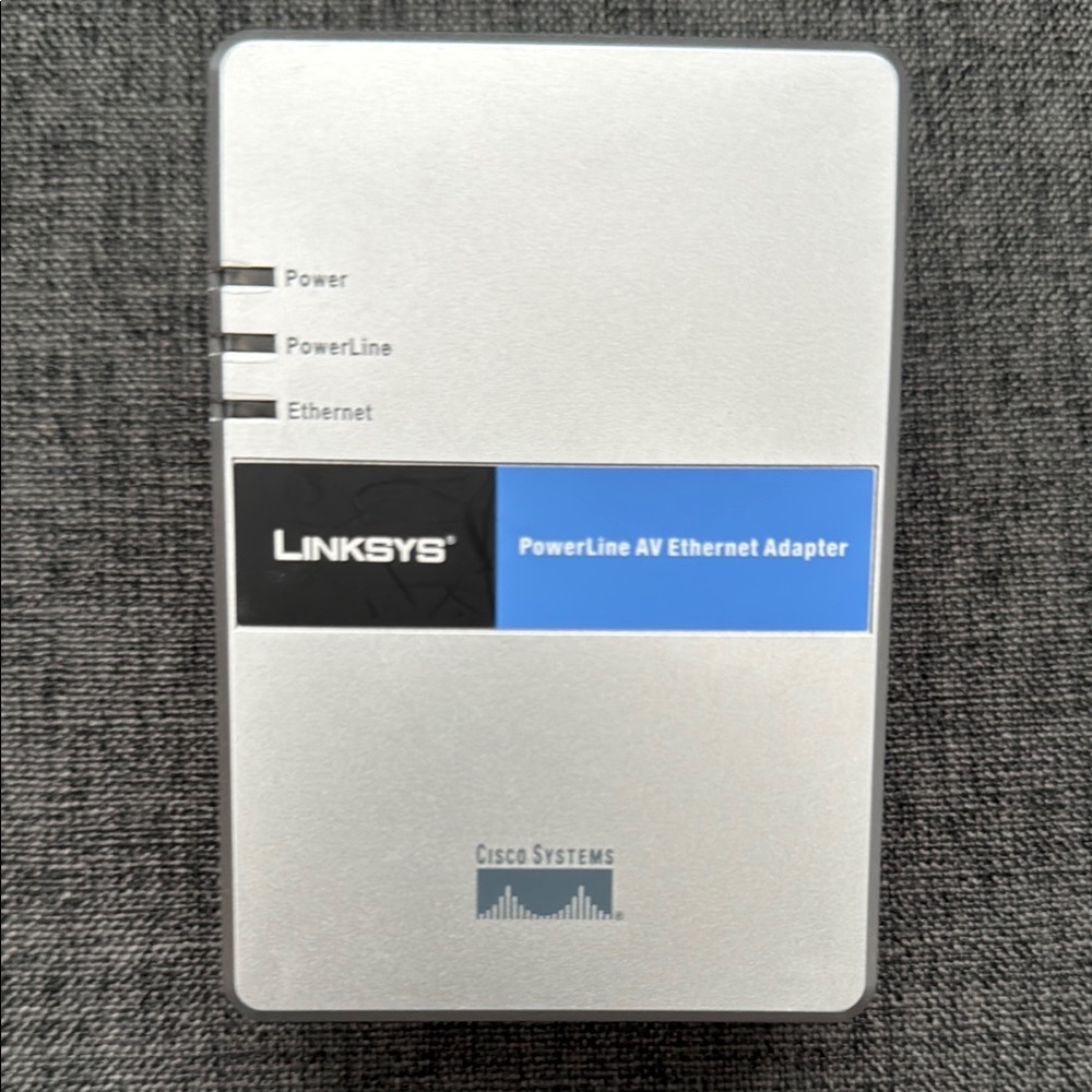 Linksys PowerLine AV Adapter in Gray